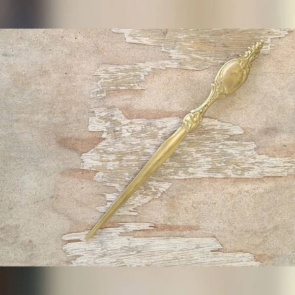 Vintage Brass Letter Opener - Picture 1 of 5